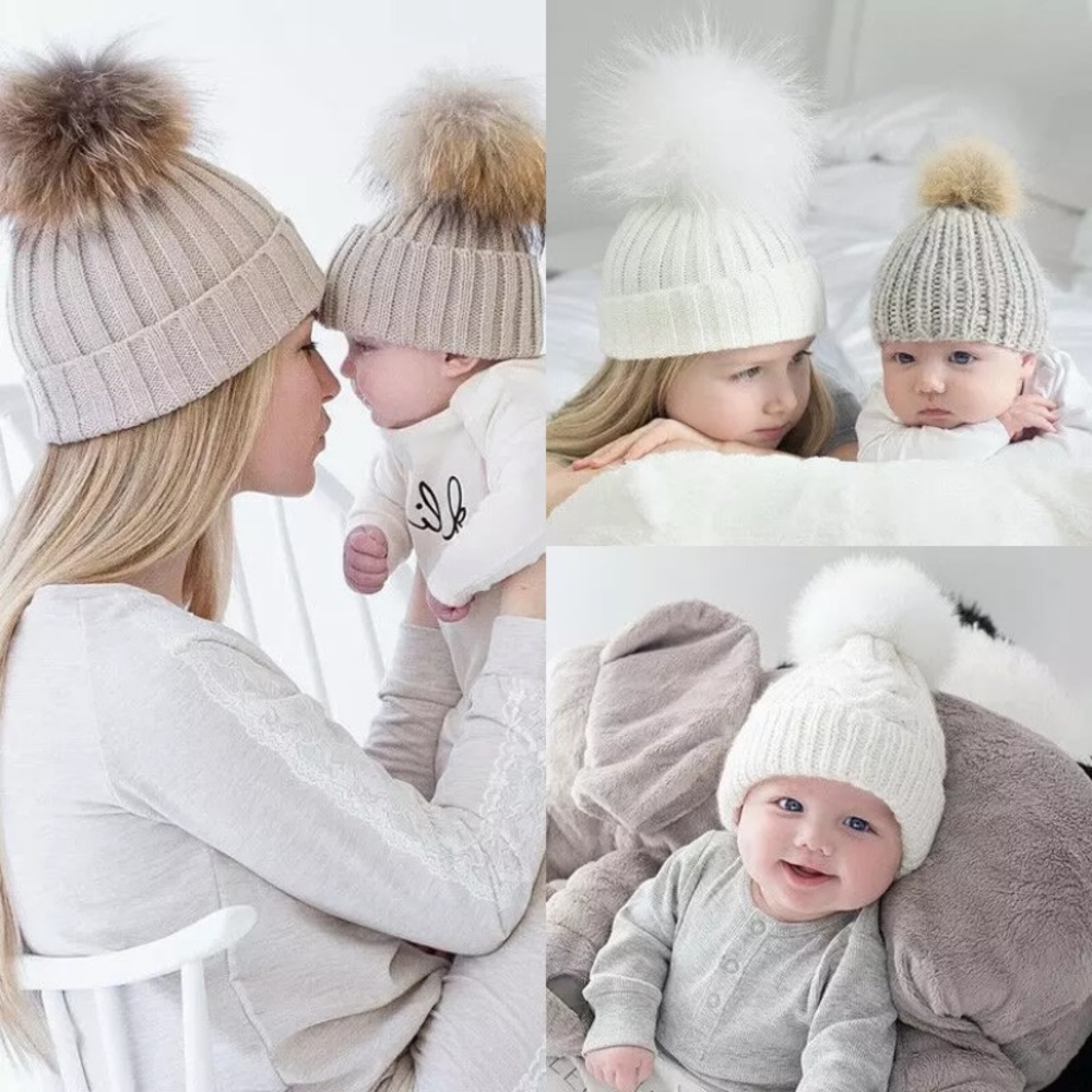Mommy & Baby Winter Hat